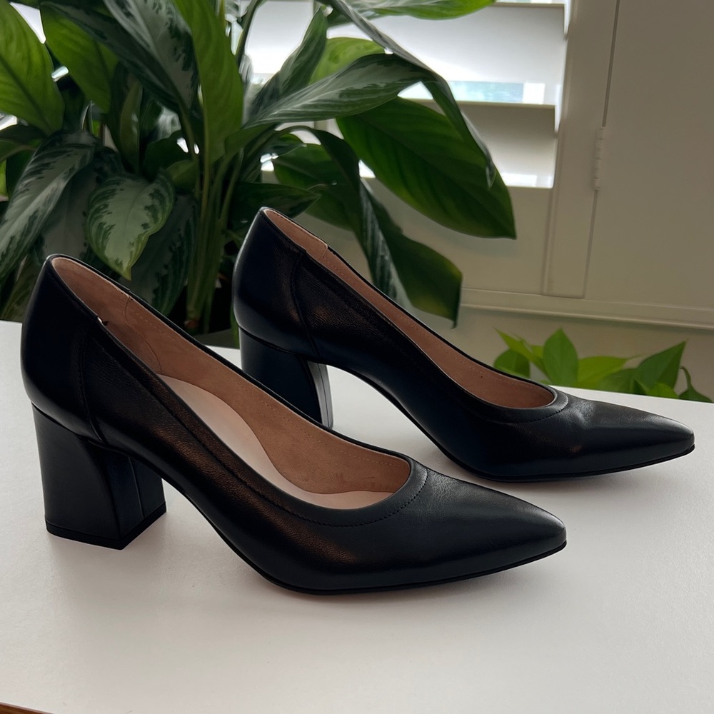 Paul Green Elegant Black Block Heels